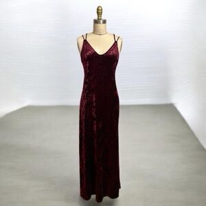 Only Hearts NYC Crushed Velvet Maxi Dress